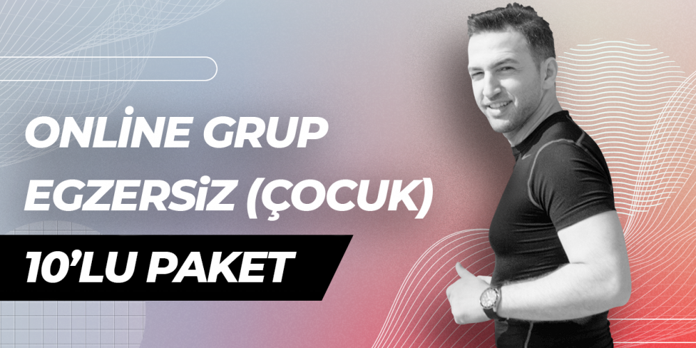 Online Grup Egzersiz (Çocuk) – 10’lu Paket