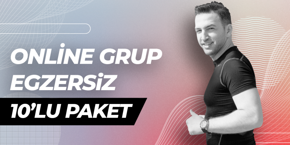 Online Grup Egzersiz – 10’lu Paket